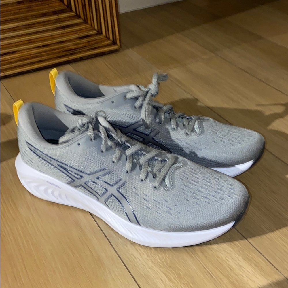 Asics Gray Running Shoes